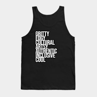 Unpack my adjectives Tank Top